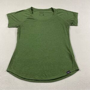 Patagonia Women's Capilene Cool Trail Shirt Olive Green